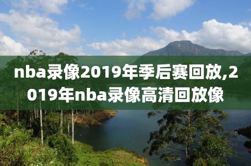 nba录像2019年季后赛回放,2019年nba录像高清回放像