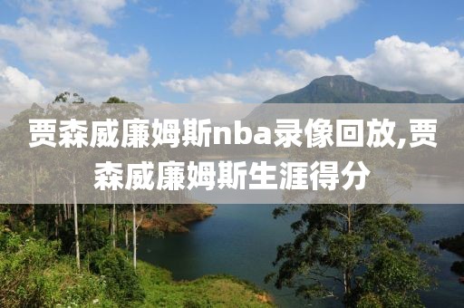 贾森威廉姆斯nba录像回放,贾森威廉姆斯生涯得分