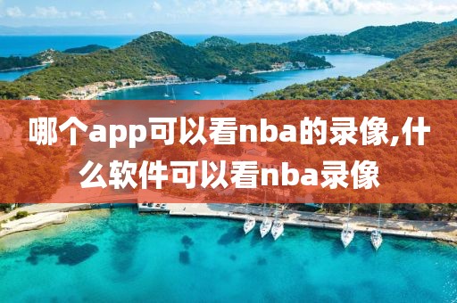 哪个app可以看nba的录像,什么软件可以看nba录像