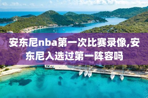 安东尼nba第一次比赛录像,安东尼入选过第一阵容吗