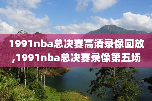 1991nba总决赛高清录像回放,1991nba总决赛录像第五场
