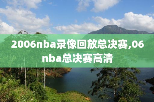 2006nba录像回放总决赛,06nba总决赛高清