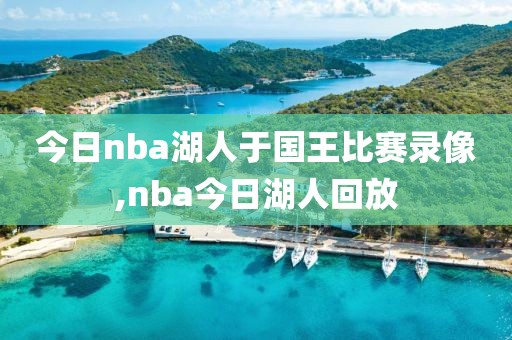 今日nba湖人于国王比赛录像,nba今日湖人回放