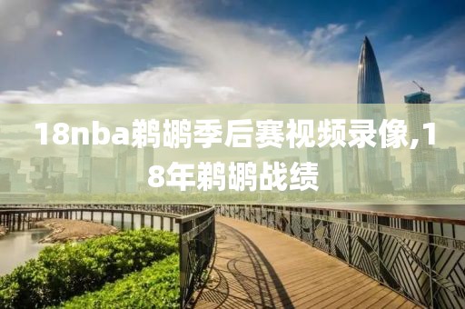 18nba鹈鹕季后赛视频录像,18年鹈鹕战绩