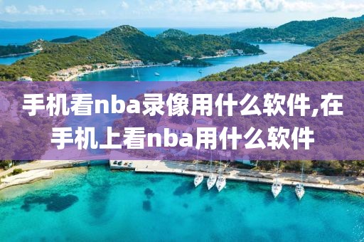 手机看nba录像用什么软件,在手机上看nba用什么软件