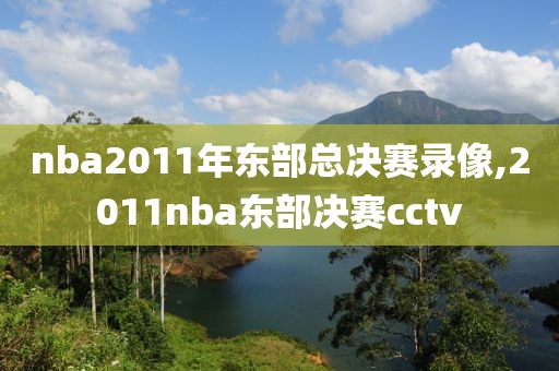nba2011年东部总决赛录像,2011nba东部决赛cctv
